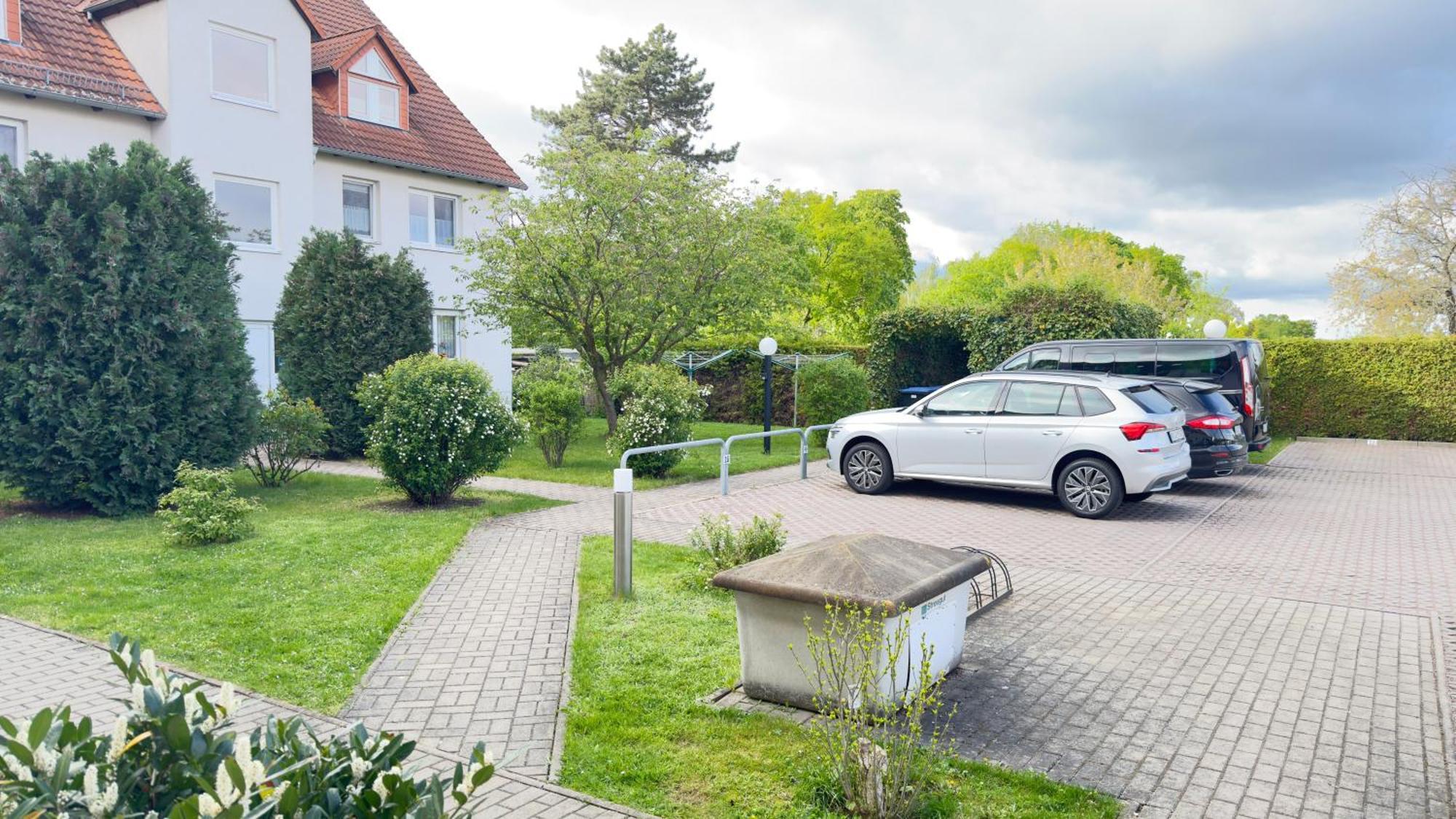Fewo Am Park - 4P, Boxspringbett, Balkon, Smarttv, Gesundbrunnen, Familienfreundlich ハレ エクステリア 写真