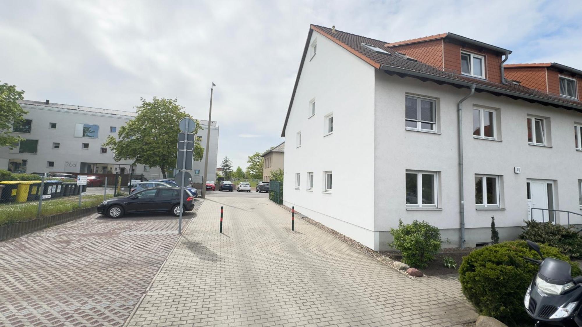 Fewo Am Park - 4P, Boxspringbett, Balkon, Smarttv, Gesundbrunnen, Familienfreundlich ハレ エクステリア 写真